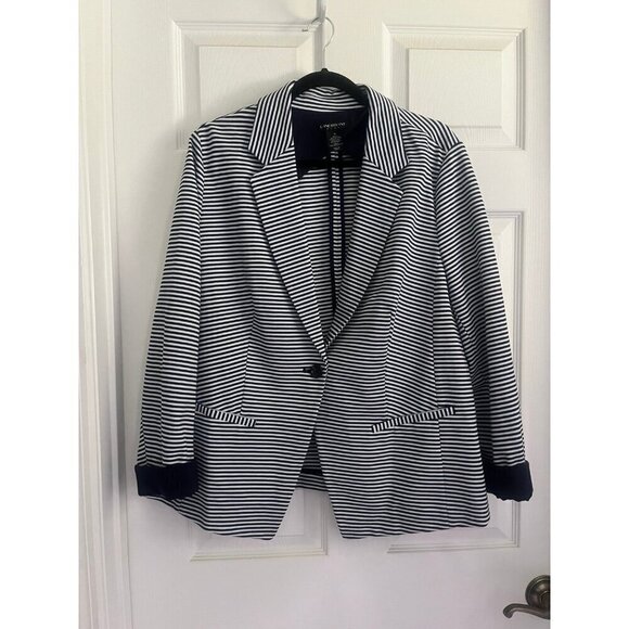 Lane Bryant Striped Blazer - Picture 1 of 3